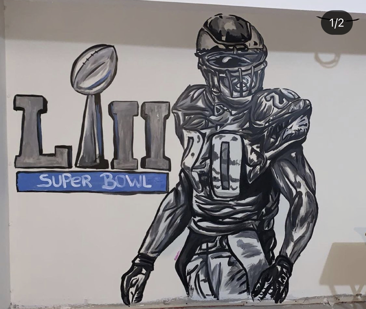 Brian Dawkins Mural