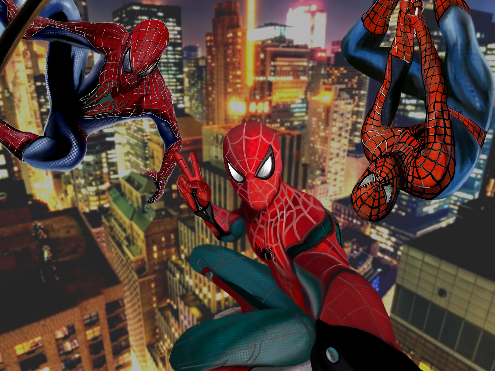 Spider-Man Trio